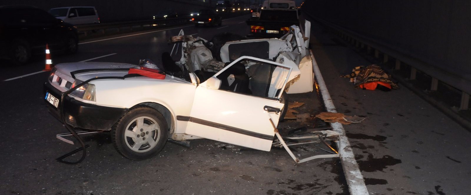 Kocaeli'nin Gebze ilçesinde otobüsle...