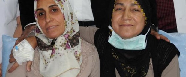 Kumasına böbreğini verdi