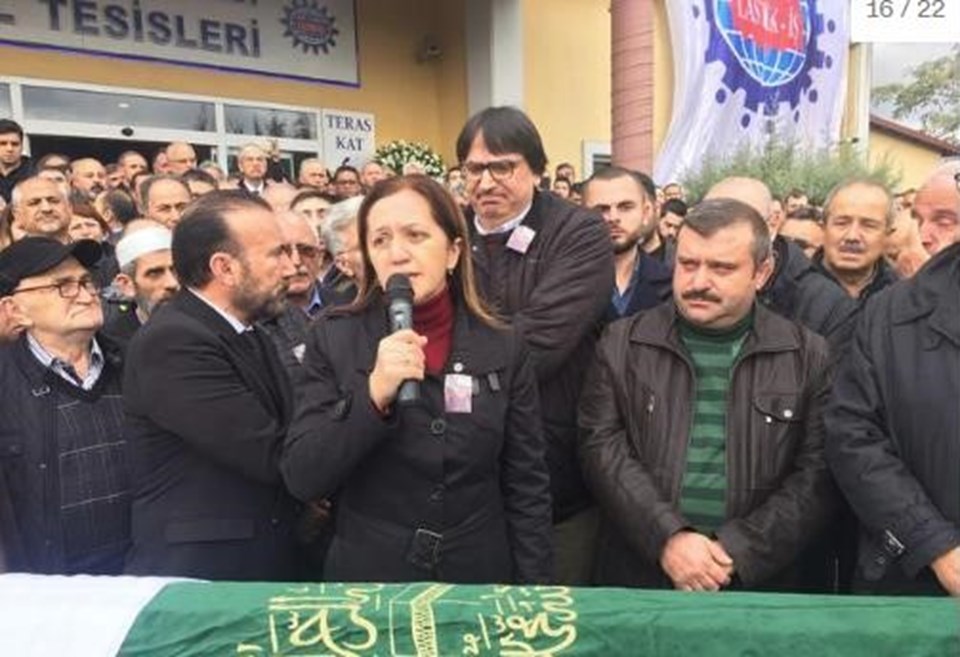 DİSK Genel Başkanı Arzu Çerkezoğlu