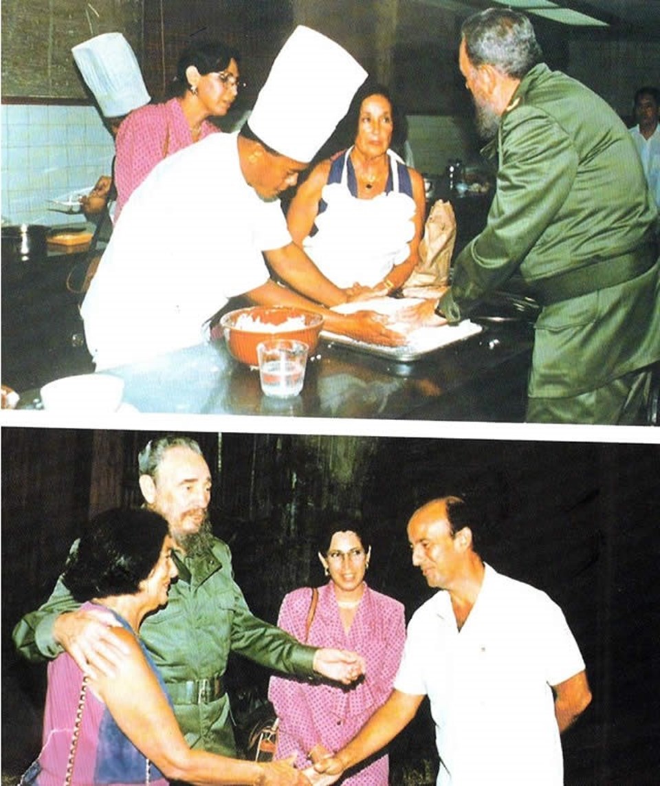 Leyla Umar’ın Küba lideri Fidel Castro ile kalkan pişirdiği söyleşi...