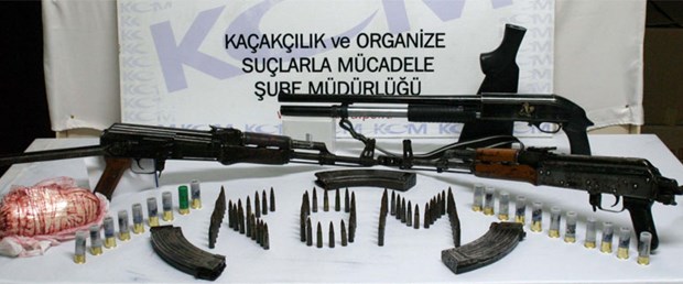 Malatya'daki bir evde cephane bulundu