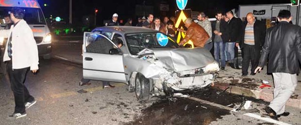 Manisa'da trafik kazası: 9 yaralı