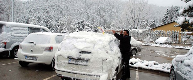 Marmara'da kar başladı