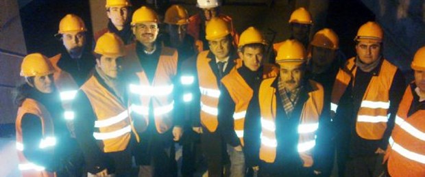 Marmaray ziyareti fotomontaj çıktı