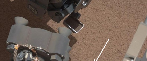Mars'ta esrarengiz parlak nesne