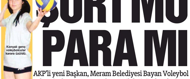 Meram Belediyesi: Erkek takımını da kapattık