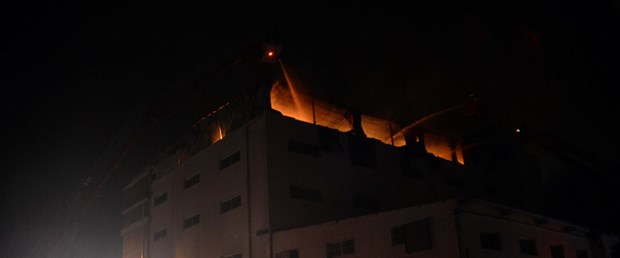 mersin-yangın