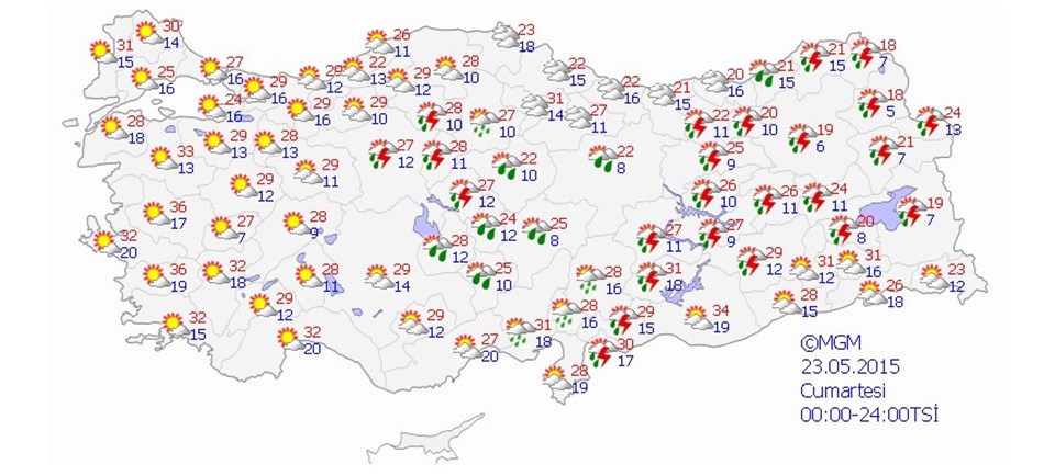 23 MAYIS CUMARTESİ