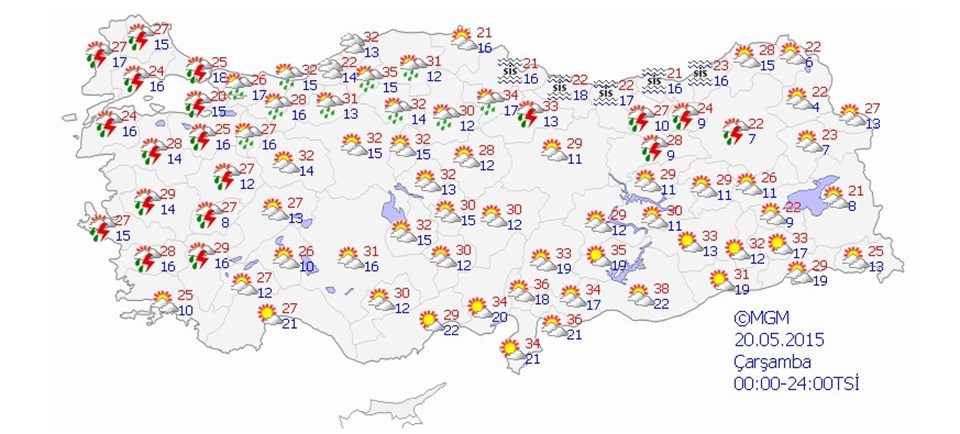 20 MAYIS ÇARŞAMBA