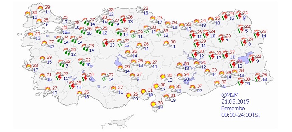 21 MAYIS PERŞEMBE