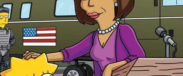 Michelle Obama 'The Simpsons'a konuk oluyor