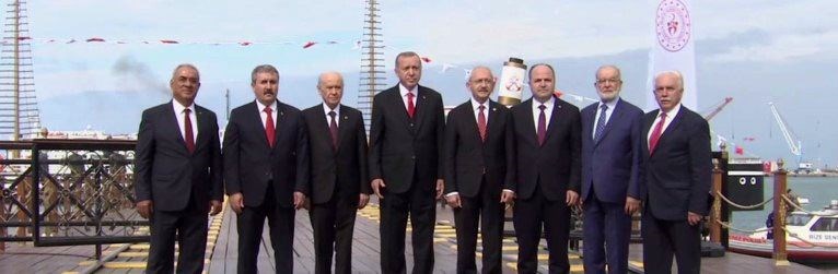 Devletin zirvesi orada!