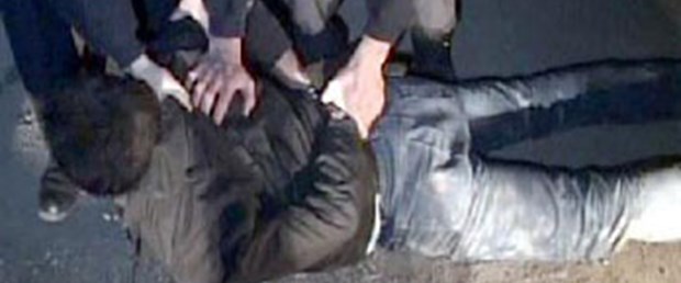 Motorlu tacizci film gibi takiple yakalandı