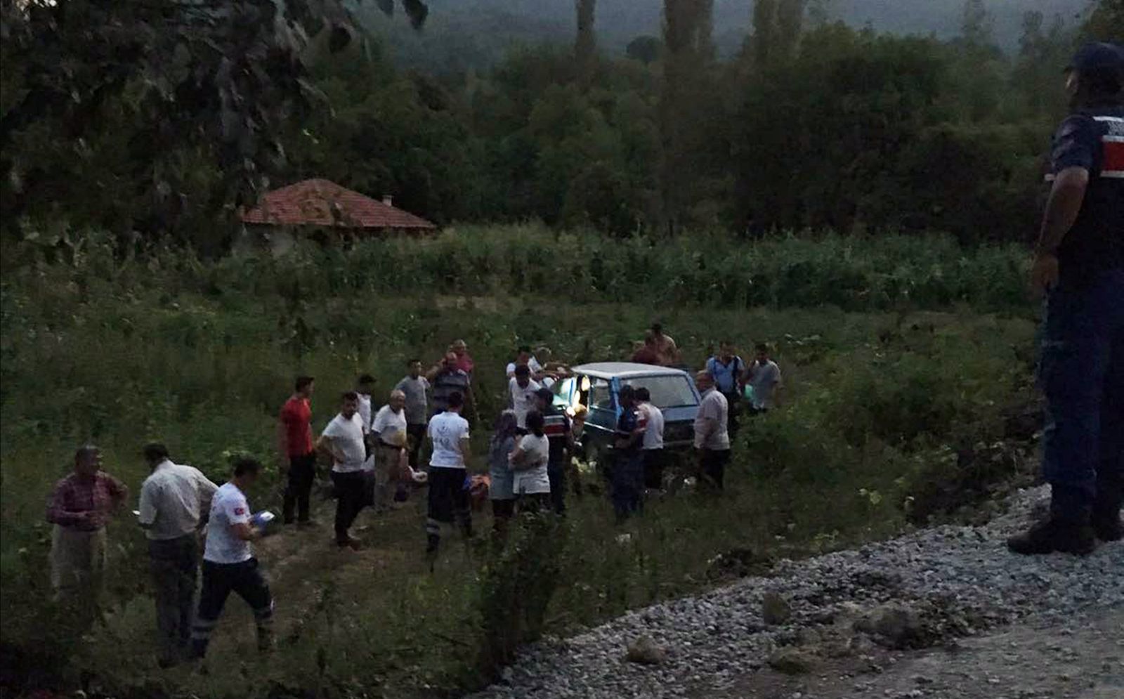 MUĞLA'DA TRAFİK KAZASI: 8 YARALI, 1 ÖLÜ