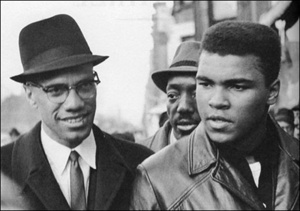 Malcom X'le... 1963, New York