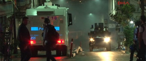 Okmeydanı'da polis müdahalesi