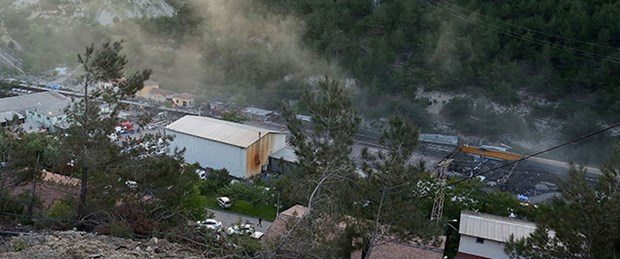 Ölüm ocağındaki yangın devam ediyor