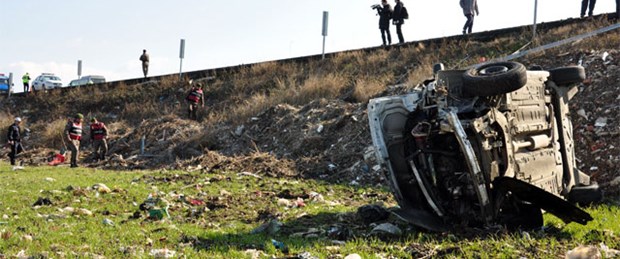 Operasyon yolunda kaza: 1 polis şehit