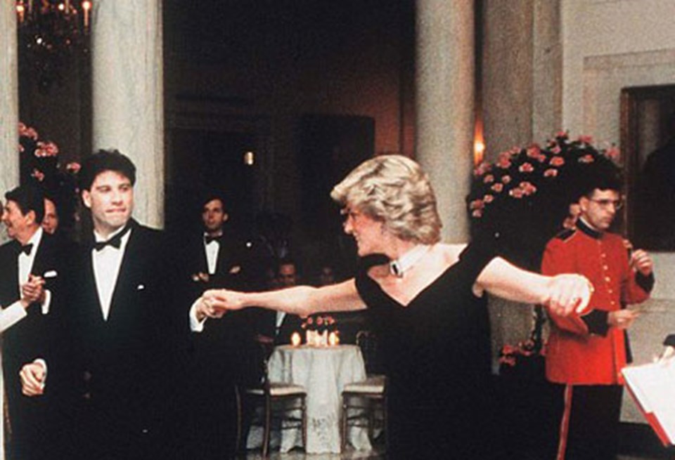 Travolta, Prenses Diana'yla da dans etmişti.