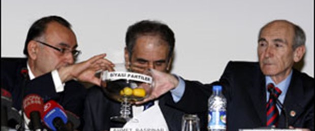 Partilerin oy pusulasındaki yeri belirlendi