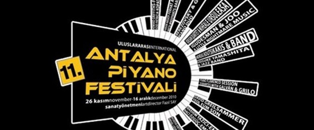 Piyano sesleri Antalya'da