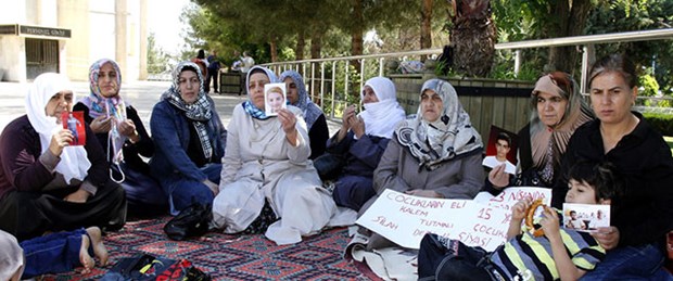 'PKK'nın kaçırdığı çocuklar eylemi'ne ara