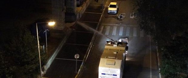 Polis merkezine molotoflu saldırı