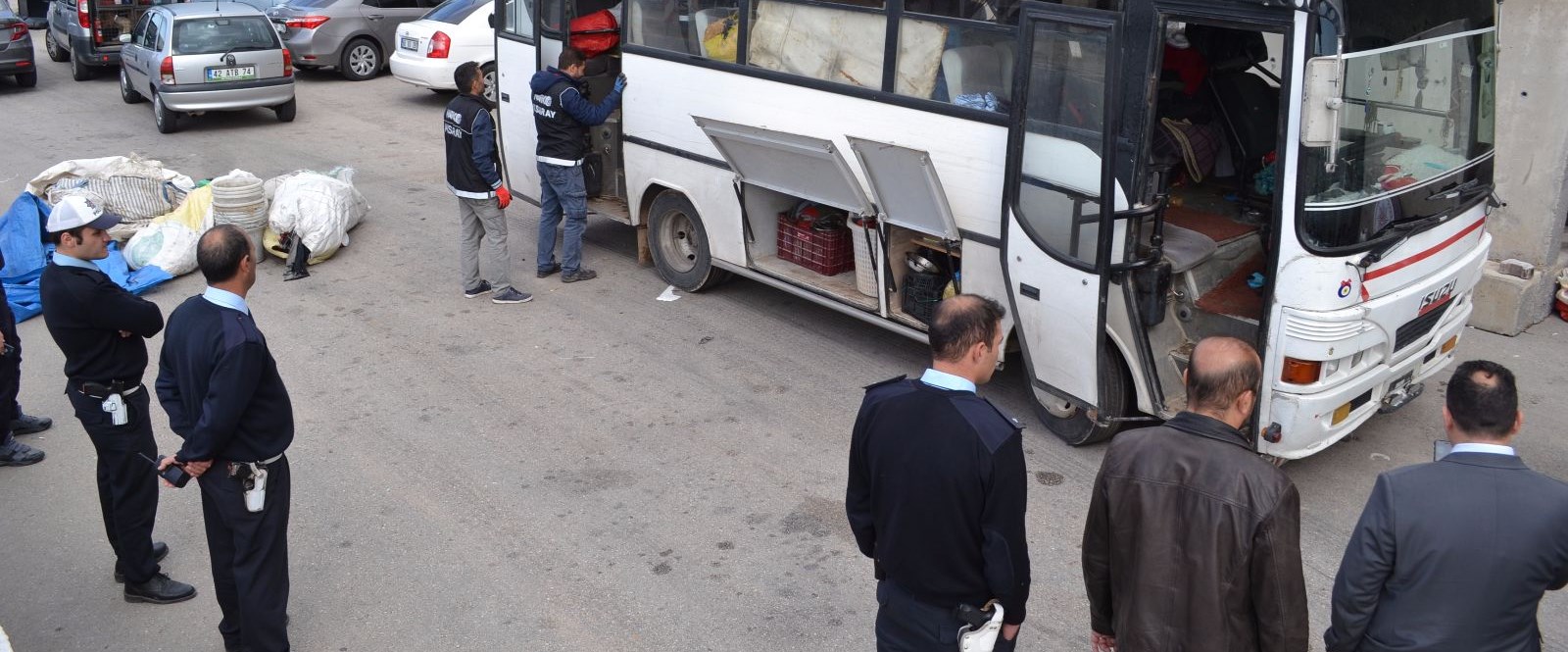 Aksaray'da polisin "dur" ihtarına uymayarak...