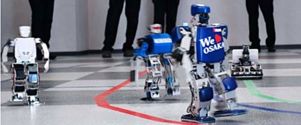 Robotlar maratonda kozlarını paylaşıyor