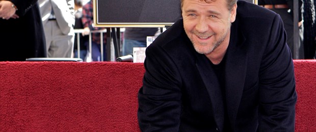 Russell Crowe da Şöhretler Kaldırımı'nda
