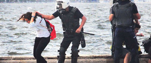 Saç çeken polislere 3 yıl istemi