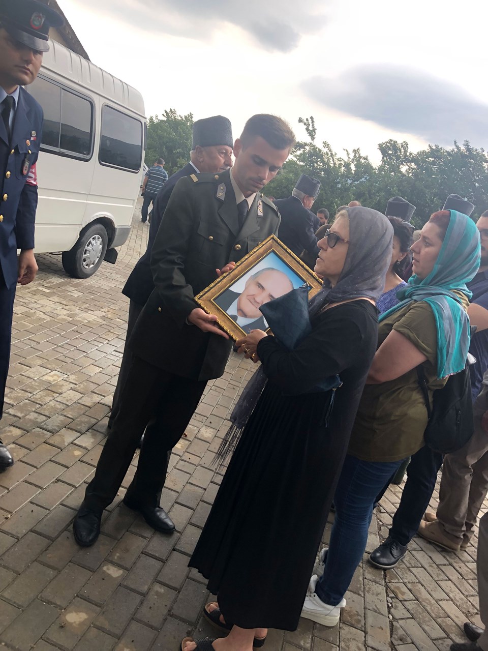 Kore gazisi Mustafa Sarı son yolculuğuna uğurlandı.