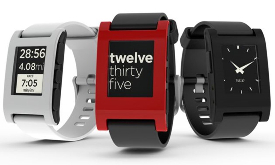 Pebble akıllı saat.