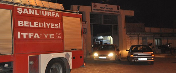 Şanlıurfa Cezaevi'nde yangın
