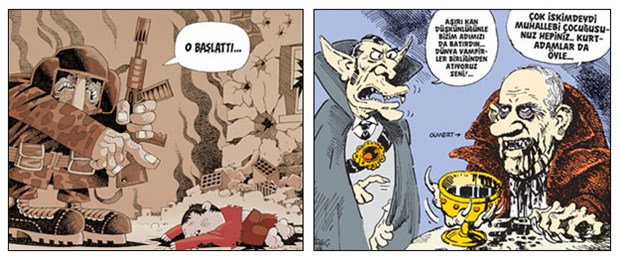 Savaşın mizahını nasıl yaptılar?