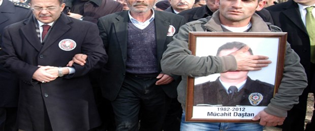 Şehit polis memuru son yolculuğuna uğurlandı