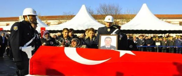 Şehit polise veda