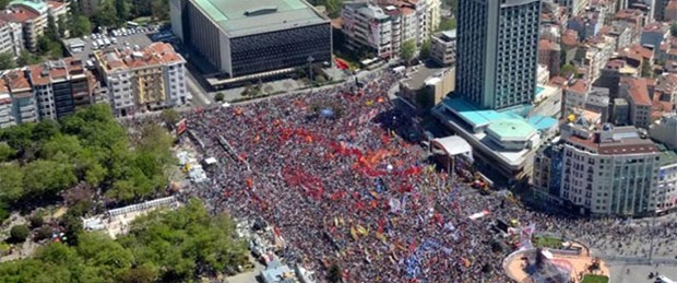 Sendikalar 1 Mayıs'ta Taksim'de