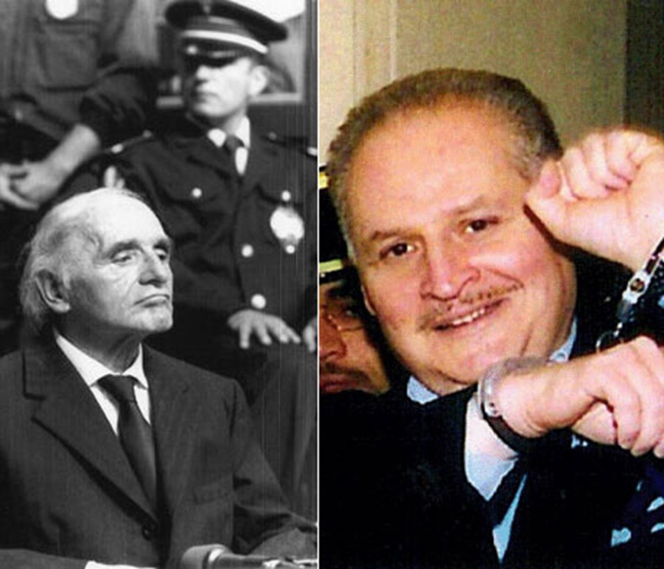 Klaus Barbie ve Çakal Carlos.