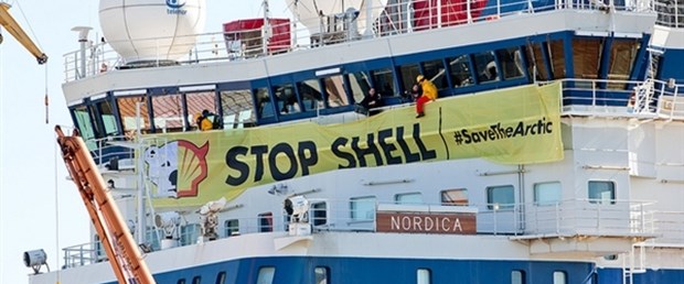 Shell ve Greenpeace Kutup savaşında
