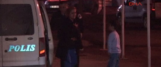 Şiddet gören kadın ayakta zor durdu