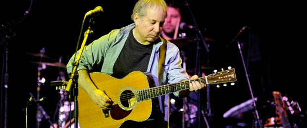 Simon and Garfunkel'ın Simon'ı İstanbul'daydı