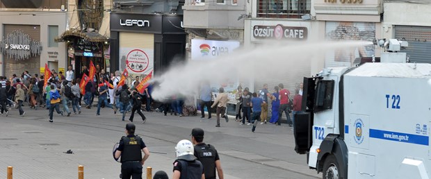 Soma protestosuna müdahale
