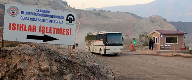Soma'daki maden ocağında yangın