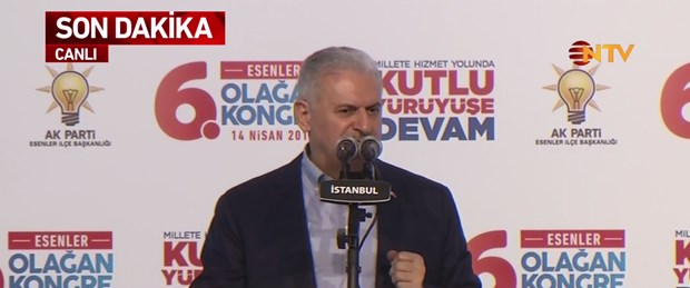 başbakan yıldırım esenler
