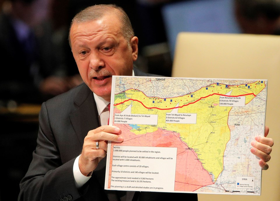 Cumhurbaşkanı Erdoğan BM'de sordu: İsrail'in sınırları neresidir?