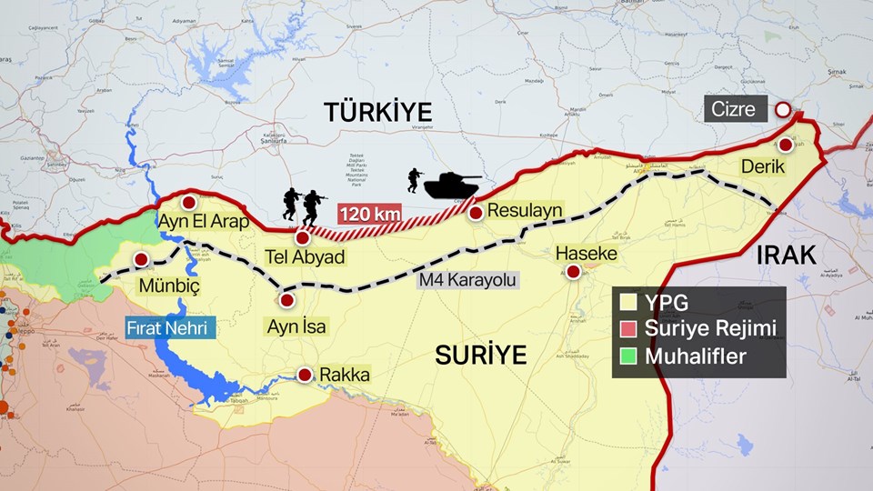 FIRAT'IN DOĞUSUNA BARIŞ PINARI HAREKATI BAŞLADI