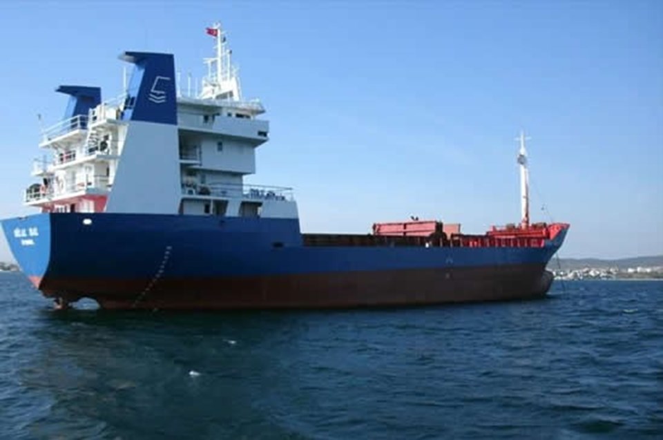 78.5 metre uzunluğundaki Turk bandıralı Bilal Bal isimli kuru yuk gemisi.
