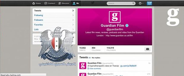 Suriye Elektronik Ordusu Guardian’ı hack’ledi