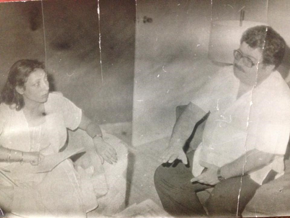 Aktivist Oruba Barakat, 80'li yıllarda dönemin Başbakanı Turgut Özal'la da röportaj yapmıştı.